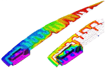 CVI: Filling simulation for the deck