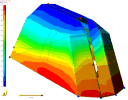 CVI: Flow simulation for the gun shield