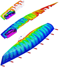 CVI Simulations for infusion of deck and hull